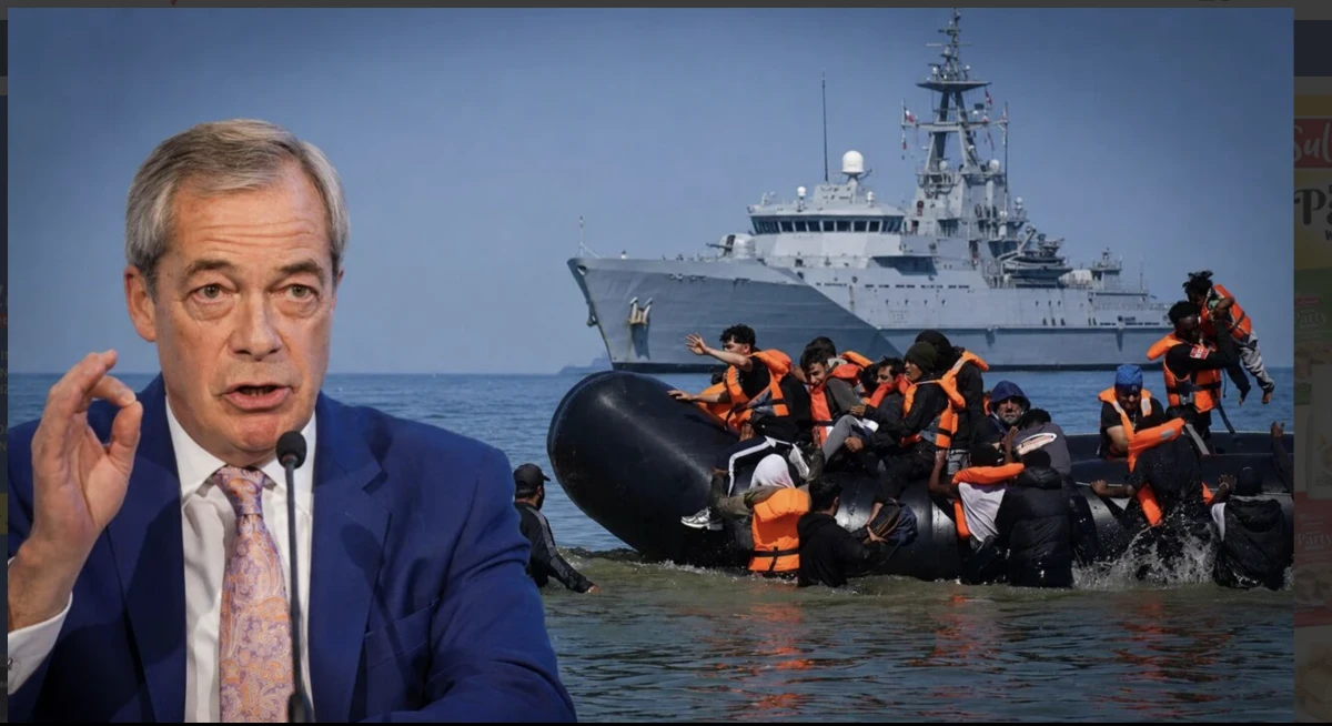 Farage'ın "m&uuml;lteci botları" planı Londra-Paris hattını gerdi